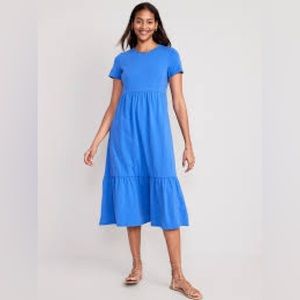 Old Navy Tiered Midi Dress